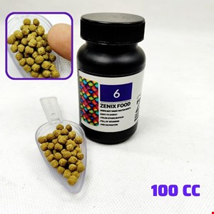 غذا ماهی آکواریوم ZENIX 6 حجم 100 سی سی