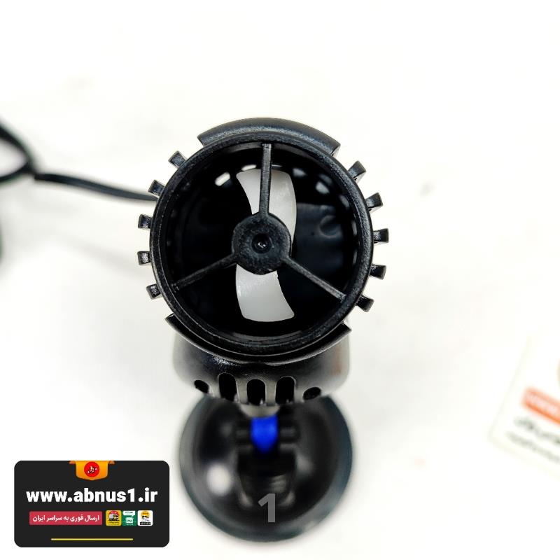  موج‌ساز SUNSUN JVP-110 | 3 وات، 2000 لیتر در ساعت، ابعاد کوچک 6.5 × 5 سانت، گردش ملایم و کم‌صدا.