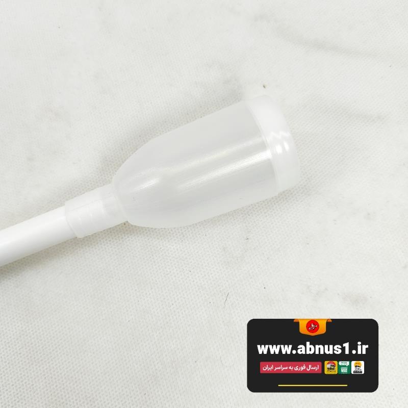  سیفون شیردار آکواریوم HVS 30CM | ورودی 35 سانت، قیف 8 سانت، شلنگ 110 سانت، مجهز به شیر تنظیم جریان.