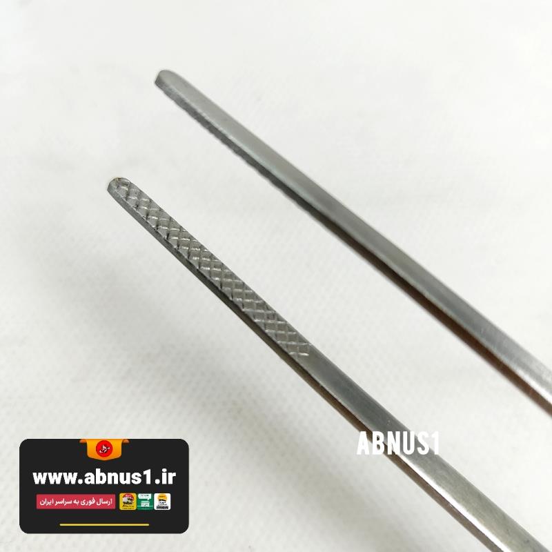 پنس استیل آکواریوم AQUA طول 48 سانت – سر صاف، ضدزنگ و مقاوم، مناسب کاشت گیاه و جابجایی اجسام داخل آکواریوم.