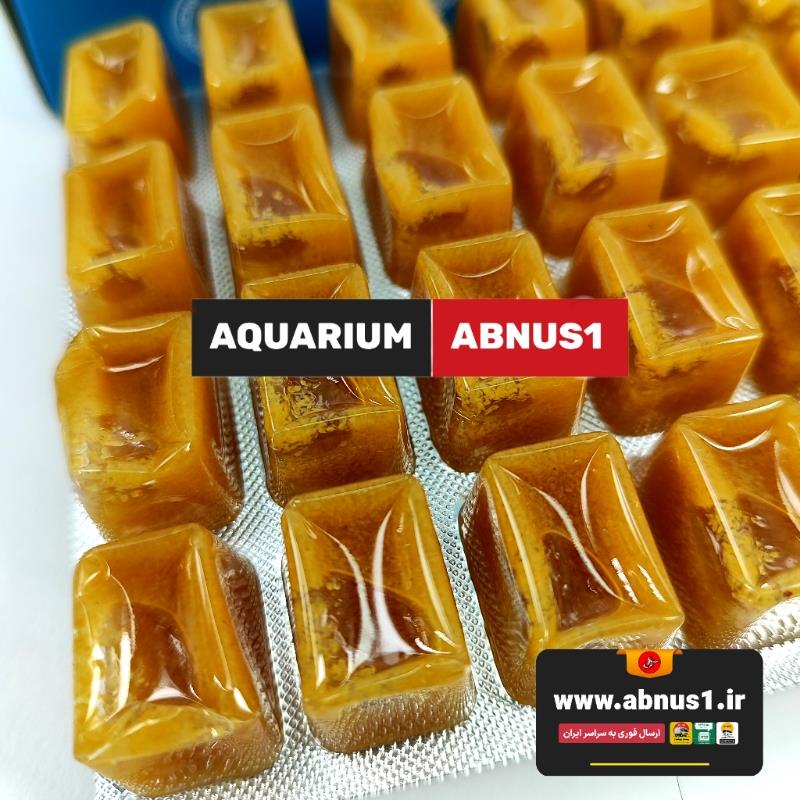 غذا ماهی آکواریوم دافنی مرطوب برند YEE حاوی ویتامین و پروبیوتیک