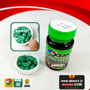 غذا ماهی آکواریوم اوشن بلو قرص اسپرولینا