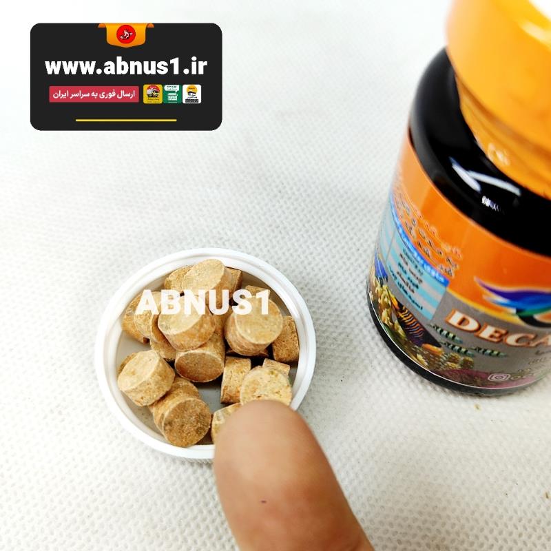 غذای قرصی دکپسوله مغز آرتمیا OCEANBLUE مخصوص ماهیان زینتی با فرمول غنی از پروتئین و اسیدهای چرب. تازه و مستقیم از نمایندگی رسمی آبنوس‌وان.