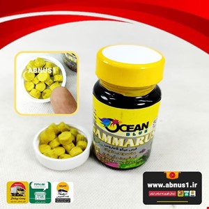 غذا ماهی آکواریوم oceanblue قرص گاماروس