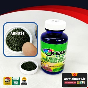 غذا ماهی آکواریوم OCRANBLUE  اسپرولینا پلت اسمال 125 گرم