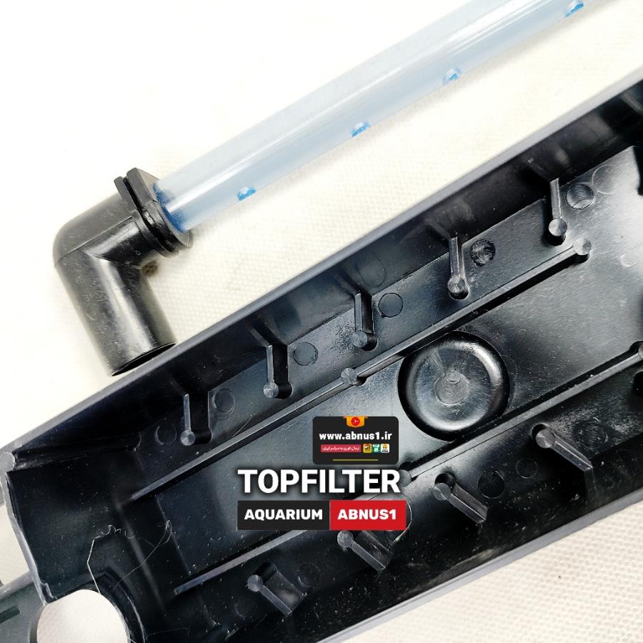 تصاویر شامل جعبه یدک تقویتی ۴۷ سانتی‌متری، لوله دوش، مدیا، پایه نصب افقی و عمودی، رابط L و خروجی گردابی بی‌صدا همراه با طراحی کامل بدنه و شیارهای کف جعبه است.