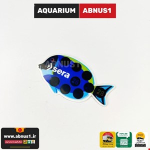 دماسنج آکواریوم SERA برچسبی طرح ماهی BLUE TANG