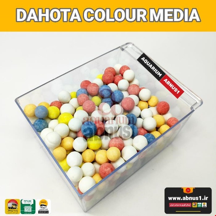 مدیا توپی 5 رنگ DAHOTA بسته 100 گرمی