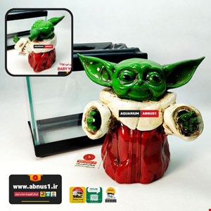 مجسمه ضد آب بیبی یودا 20 در 20 سانت