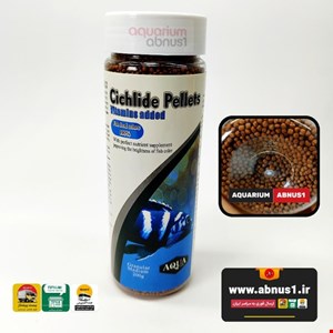 غذا رنگدانه ماهی آکواریوم CICHLID AQUA وزن 200G