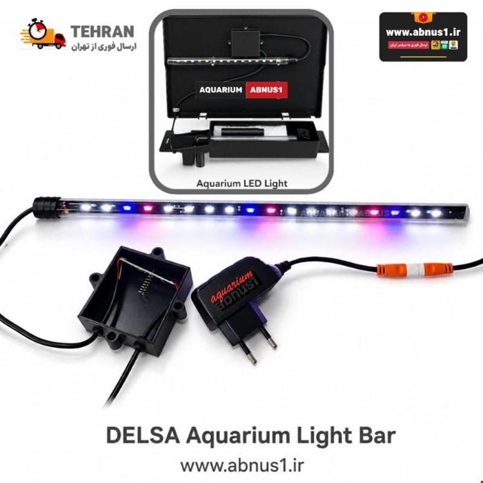 نور آکواریوم دلسا K500 لمسی RGB