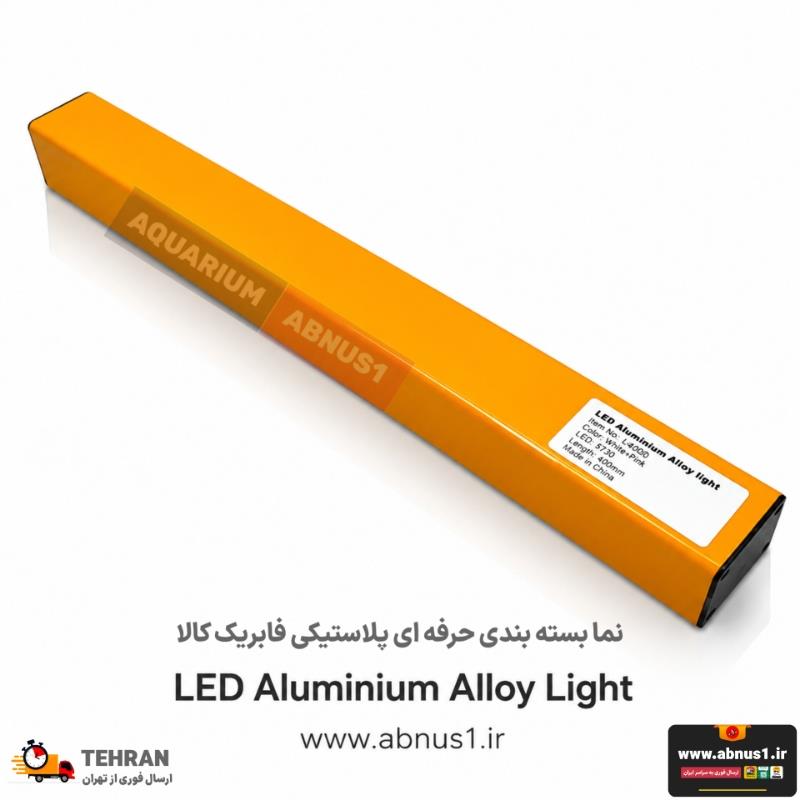 چراغ آکواریوم ال‌جی مدل LG400 (LG Double LED Light)مناسب آکواریوم‌های ۳۵ تا ۴۰ سانتی‌متریبدنه با جنس استیل ضدزنگدارای پایه‌های گیره‌ای قابل تنظیم برای نصب روی لبه شیشهنوردهی LED دو ردیفه برای روشنایی یکنواخت سطح آکواریوم