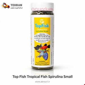 غذا ماهی آکواریوم SPIRULINA SMALL برند TOP FISH حجم 400ML
