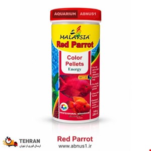 غذا ماهی آکواریوم RED PARROT برند MALAYSIA حجم 280ML