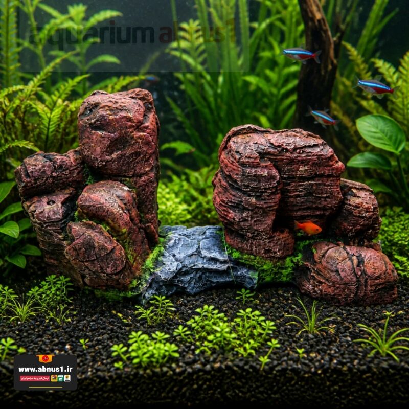 دکور آکواریوم گرند کنیون زارا آلمان با طراحی الهام‌گرفته از صخره‌های طبیعی و رنگ‌بندی خاص، جلوه‌ای متفاوت و حرفه‌ای به فضای آکواریوم می‌بخشد.این دکور با ابعاد ۳۲ در ۱۷ سانتی‌متر، انتخابی مناسب برای ساخت منظره‌ای صخره‌ای، طبیعی و چشم‌نواز در انواع آکواریوم خانگی و تزئینی است