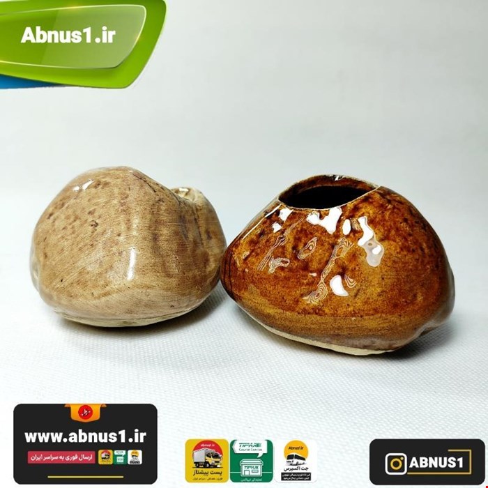 مخفیگاه حرفه ای سفالی آکواریوم ( طرح سنگ ) سایز 10