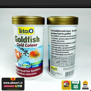 غذا ماهی آکواریوم  Gold Fish Gold Colour گلد کالر تترا 250 میل