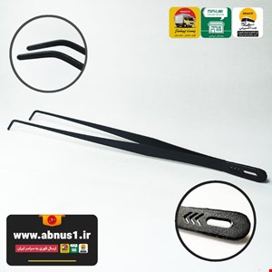 پنس و انبر سر کج استیل آکواریوم بلند 48 سانت NP