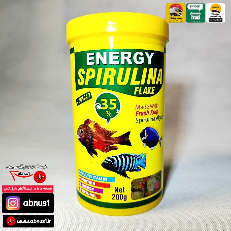 غذا انرژی اسپرولینا فلک 1000 میل کد g171 GH*149
