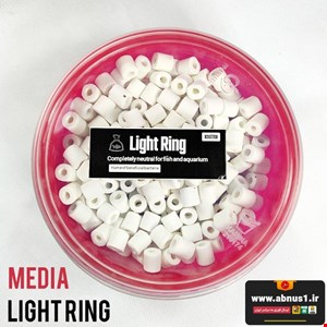 مدیا سرامیک سطل نیم کیلویی فیلتراسیون آکواریوم لایت رینگ 
