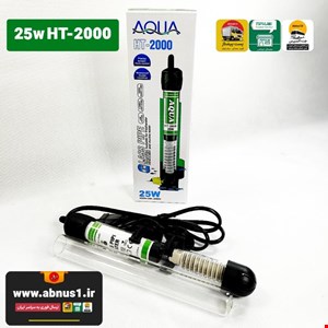 بخاری آکواریوم 25 وات برند آکوا aqua مدل HT-2000