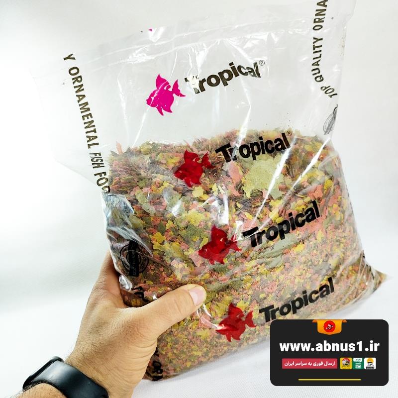 Tropical feding fish aquarium غذا ماهی برند تروپیکال