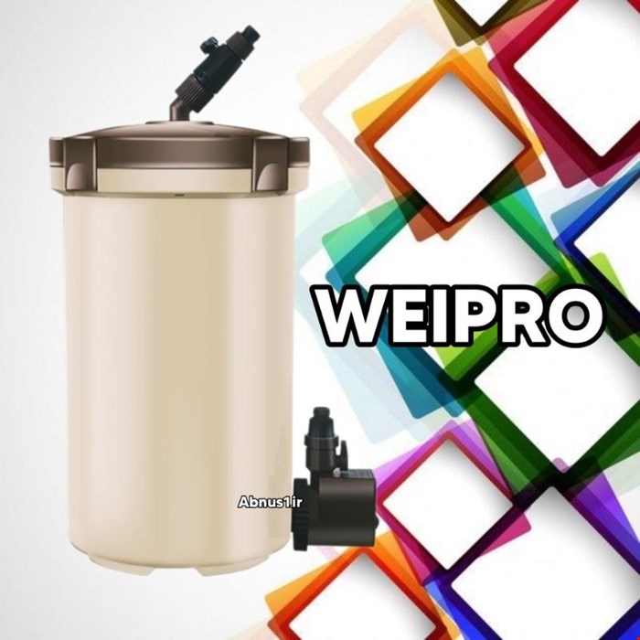 فیلتر سطلی آکواریوم برند ویپرو fe 1200 برای 80 تا 180 سانت