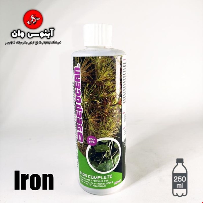 کود مایع 250 سی سی آهن +FE2 +FE3  دیپ اوشن