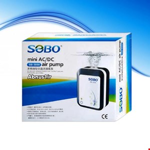 پمپ هوا شارژی آکواریوم مدل sb3000 برند سوبو